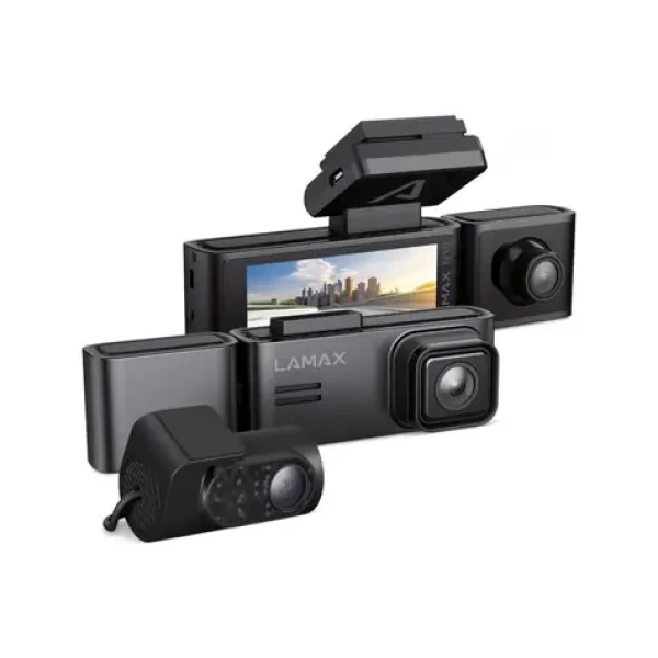 Lamax N10 GPS 3in1 / Kamera do auta / 3.18 "/ Rozlíšenie videa 1440p (2.5K) / USB-C / MicroSD (LXCDMN10G31BA)