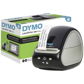 DYMO Labelwriter 550 Turbo tlačiareň štítkov termálna s priamou tlačou 300 x 300 dpi Šírka etikety (max.): 61 mm USB; 2112723