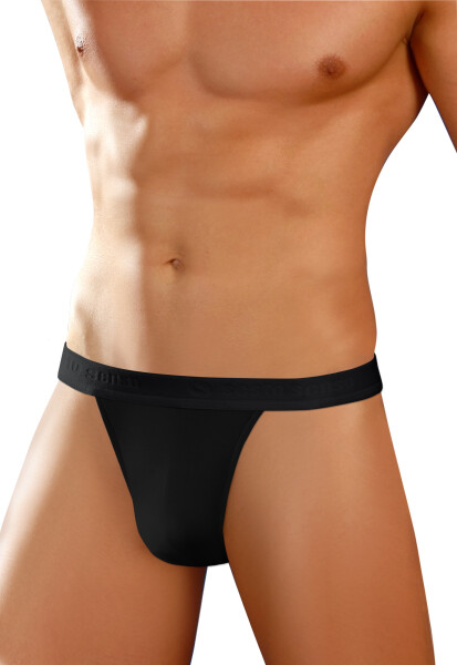 Pánská model 18331752 tanga Tiger Black - Sesto Senso Velikost: XL