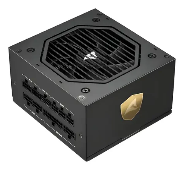 Sharkoon Rebel P20 1000W čierna / Napájací zdroj / ATX 3.1 / CYBENETICS Gold / modulárny / 120mm (4044951040636)