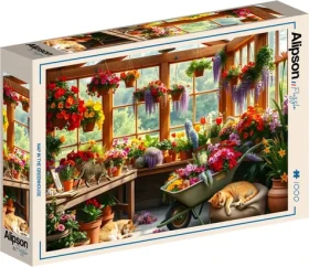 ALIPSON Puzzle Odpočinok v skleníku