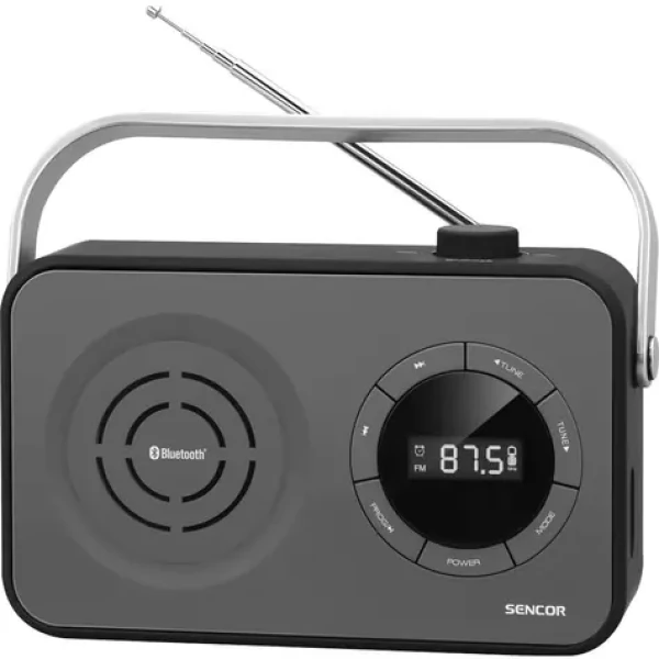 Sencor SRD 3200B čierna / Rádioprijímač / FM / BT (8590669265985)