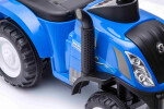 Mamido Detský traktor s prívesom New Holland T7 modrý
