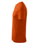 Klasické nové pánske tričko oranžové XL