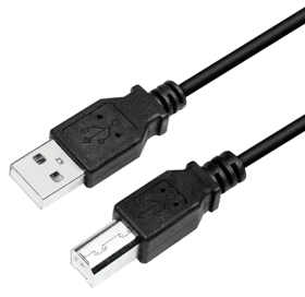 LogiLink CU0007B čierna / Prepojovací kábel / USB 2.0 / USB-A - USB-B / 2 m (CU0007B)