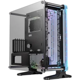 Thermaltake DistroCase 350P čierna / ATX / 2x USB-A 3.0 / 2x USB-A 2.0 / bez zdroja / priehľadná bočnica (CA-1Q8-00M1WN-00)