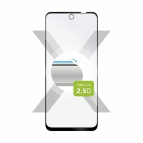 FIXED Full-Cover Ochranné tvrdené sklo pre Motorola Moto G62 5G čierna / lepenie cez celý displej (FIXGFA-963-BK)