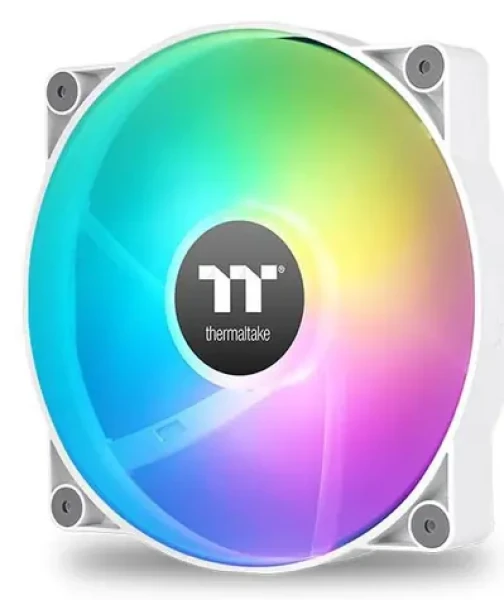 Thermaltake CT200 ARGB PC Cooling Fan biela / Ventilátor / 200 mm / Hydraulic Bearing / 900 RPM @ 27.2 dB / 131.6 CFM (CL-F180-PL20SW-A)
