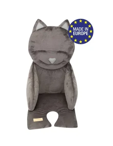 Bomimi Podložka do kočíka KITTY, Graphite minky (BOKOTGRAF)