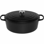 Le Creuset Signature Oválny hrniec s pokrievkou 33 cm čierna (21178330000430)