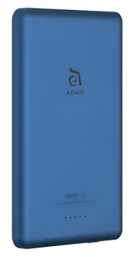 Adam Elements Gravity C5 modrá / Powerbanka / Magnetické bezdrôtové nabíjanie / 5000 mAh (APBADGVC5BL)