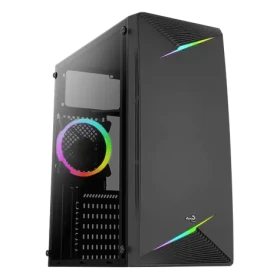 AeroCool Talon čierna / PC skriňa / ATX / 1x USB 3.0 / 2x USB 2.0 / Bez zdroja / priehľadná bočnica (AEROPGSTALON-A-BK-V1)