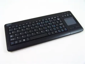 ARCTIC K481 čierna / bezdrôtová klávesnica s touchpadom / CZ SK / USB / 2x AAA (KBACO-K4810-GBA01)