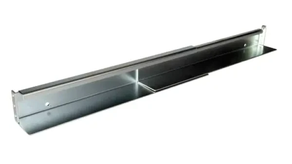 Equip strieborná / Ližiny pre 19" rack / pre serverové skrine 60-80 cm / hĺbka 350 mm (EZR-60-80)