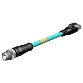 Molex upravený zástrčkový konektor pre senzory - aktory, 1201088450, piny: 4, 1.0 m, 1 ks; 1201088450