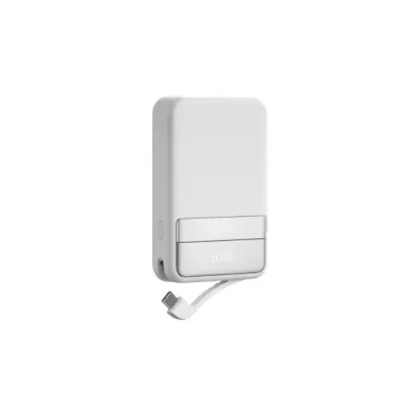 EcoFLow Rapid Magnetic Power Bank 10000mAh strieborná / Powerbanka / 60W / Qi2 / USB-C / Li- ION (1ECORAP1000)