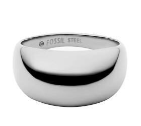 Fossil Výrazný oceľový prsteň pre ženy Ellis JF04747040 mm