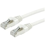 Roline 21.15.0852 RJ45 sieťové káble, prepojovacie káble CAT 6a (surový kábel CAT 7) S/FTP 2.00 m sivá dvojžilový tienený, bez halogénov, samozhášavý 1 ks; 21.15.0852