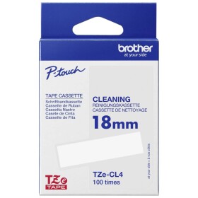 čistiaca páska Brother TZe, TZ TZe-CL4 18 mm; TZECL4