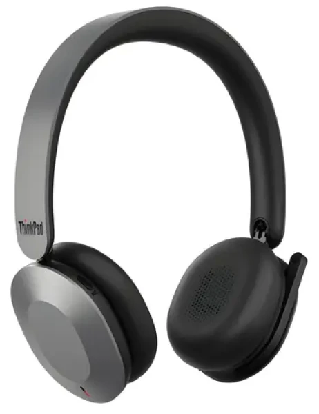 Lenovo DualMode Aura 8550 sivá / Bezdrôtové slúchadlá / BT 5.3 / USB-A / ANC / Microsoft Teams (4XD1V23301)