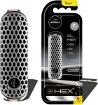 Accura CAR HEX strieborná / Osviežovač vzduchu do auta / Vôňa do interiéru