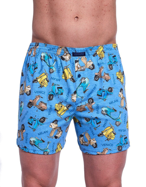 Boxerky Cornette Classic 011/172 3XL-5XL modrá 4XL
