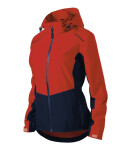 Dúhová bunda dámska červená 2XL