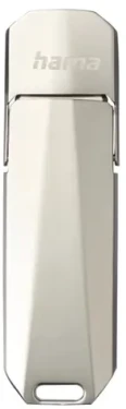 HAMA USB Uni-C Deluxe 32 GB strieborná / Flash disk / USB-C 3.1 / čítanie: až 70 MBs (182498)