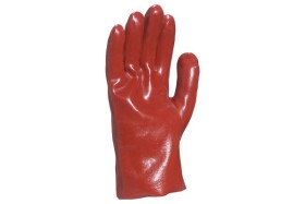 Rukavice Delta Plus PVC 7327 Farba: Červená, Veľkosť rukavíc: 10, 1 ks