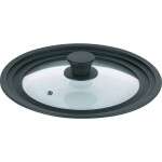 Poklička univerzálna 22 - 26 cm CONCETTA sklo / silikón - Kela - Kela