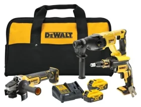DeWalt XR DCK304P2 / Sada Aku náradie: DCF620 + DCH133 + DCG405 / 2x 18V 5.0Ah (DCK304P2)