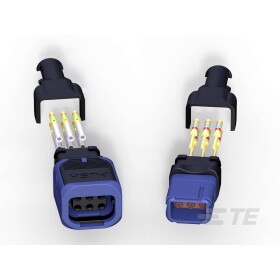 TE Connectivity Konektor pre dosku plošných spojov Počet pólov 3 Raster (rozteč): 2.54 mm D369-P33-NP1 1 ks Bag; D369-P33-NP1