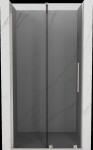 MEXEN/S - Velár posuvné sprchové dvere 90, grafit, nikel kartáčovaný 871-090-000-41-97