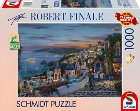 Schmidt Puzzle Západ slnka NAD Santorini