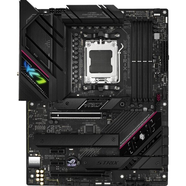 ASUS ROG STRIX B650E-F GAMING WIFI / AMD B650 / DDR5 / SATA III RAID / USB / GLAN / M.2 / sc.AM5 / Wi-Fi / ATX (90MB1BQ0-M0EAY0)