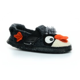 Nanga Fuzzi Pingu Dunkelgrau barefoot bačkory 25 EUR