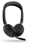 JABRA Evolve2 65 Flex čierna / Slúchadlá / mikrofón / ANC / Bluetooth 5.2 / USB-C / MS Stereo (26699-999-889)