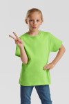 Fruit of the Loom Kids Valueweight T Detské tričko 16.1033 svetloružové light pink 128