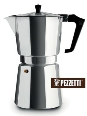 Pezzetti ItalExpress Moka kanvica 14 šálok strieborná / 700 ml (8000743010405)