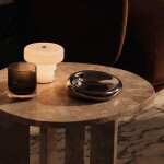 Ferm Living Poháre Ripple Tumbler Smoked Grey – set 2 ks