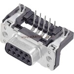 HARTING 09665526613 D-SUB zásuvková lišta 90 ° Pólov: 50 spájkovaný konektor 1 ks; 09665526613