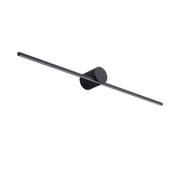 Light Presti Modern Slim L čierna / Vonkajšie nástenné LED svietidlo / IP44 (LP-777/1W L BK)