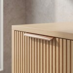 REA - Kúpeľňová skrinka pod umývadlo Core 60cm Beige REA-M0406