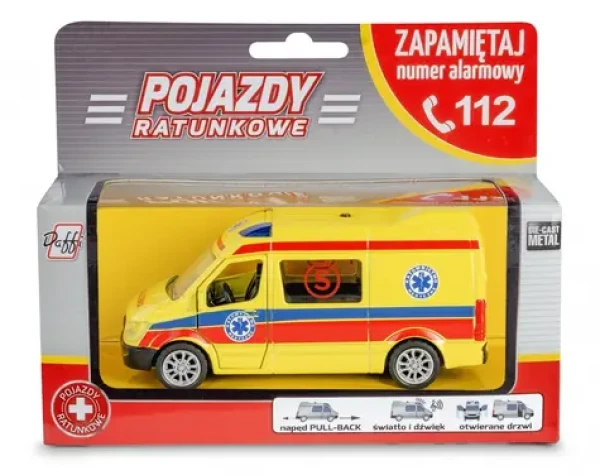 Daffi záchranné vozidlo - Ambulancia