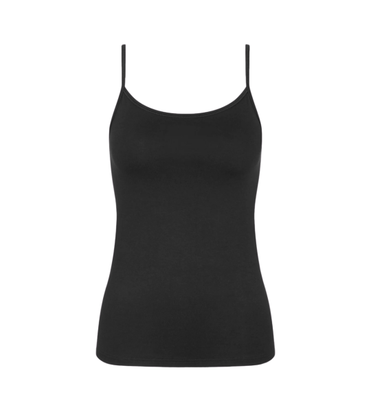 Dámsky top Sense Of Cotton Spaghetti Top - ČIERNY - TRIUMPH ČIERNY - TRIUMPH BLACK 38