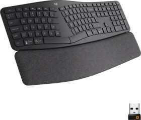 Logitech Wireless K860 Ergo čierna/ Bezdrôtová klávesnica Ergonomická BT USB layout