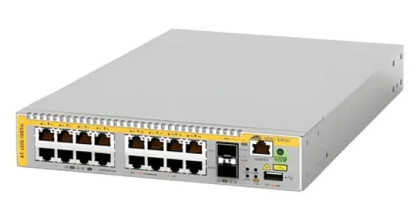 Allied Telesis 10G L3 Lite stohovateľný switch / Switch / 16x 100M/1/2,5/5/10G RJ-45 / 2x SFP+ (AT-X250-18XTM-50)