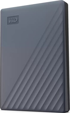 WD WD My Passport WDBWML0020BGY - Festp - verschlusselt - 2 TB - extern (tragbar) - USB 3.2 Gen 1 (USB-C Steckverbinder) - 256-Bit-AES - Silicon Gray