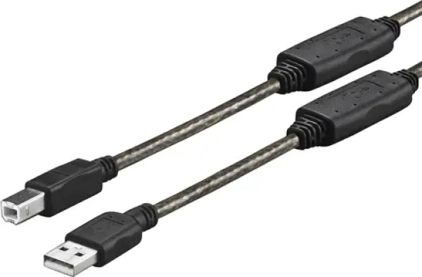VivoLink USB 2.0 A - B kábel M - M 20m (PROUSBAB20)