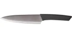Lamart LT2155 strieborno-čierna / Nôž kuchársky / ostrie 20 cm / dĺžka 33 cm (8590669379453)